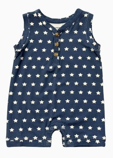 Boy's romper stars|7687