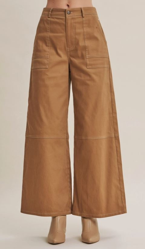 Stretchy Cotton Twill Pants|8272