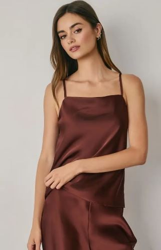 Satin Cami raison|8333