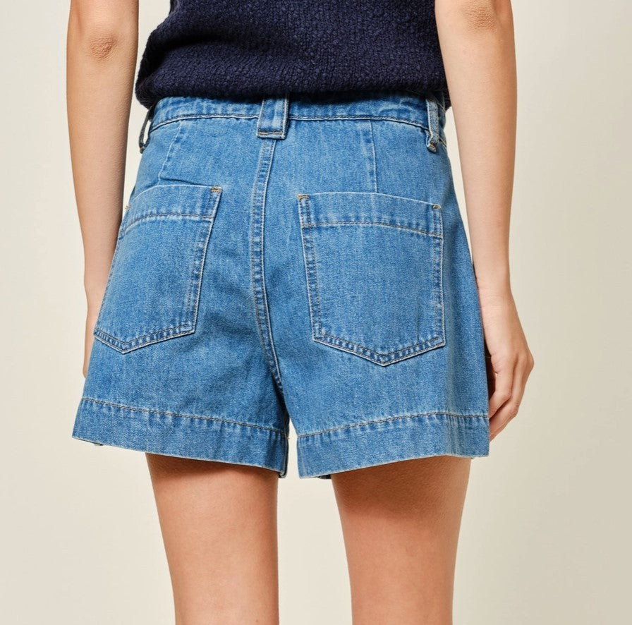jean shorts|7660