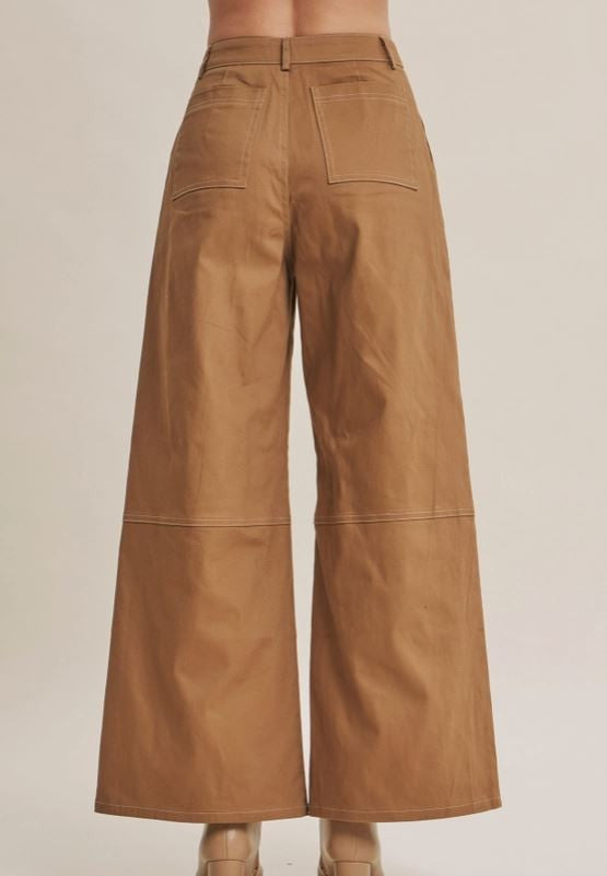 Stretchy Cotton Twill Pants|8273