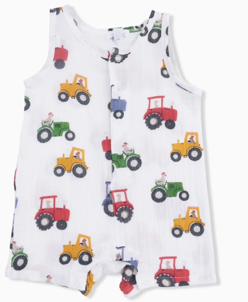 tractor  romper|7914