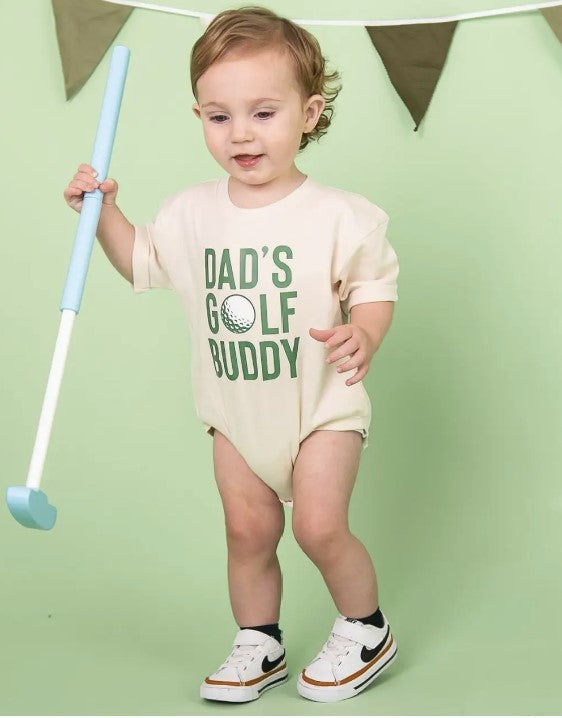 Dad's Golf Buddy Short Sleeve Rompe|7525