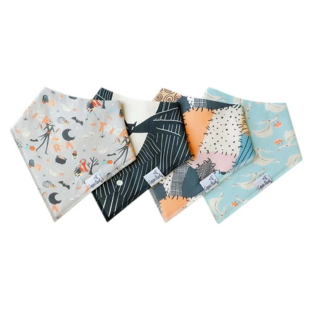 Nightmare Before Christmas Bibs 4-Pack|7939