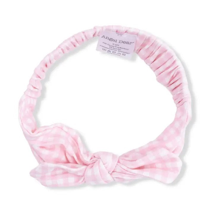 Gingham Knot Headband|7921