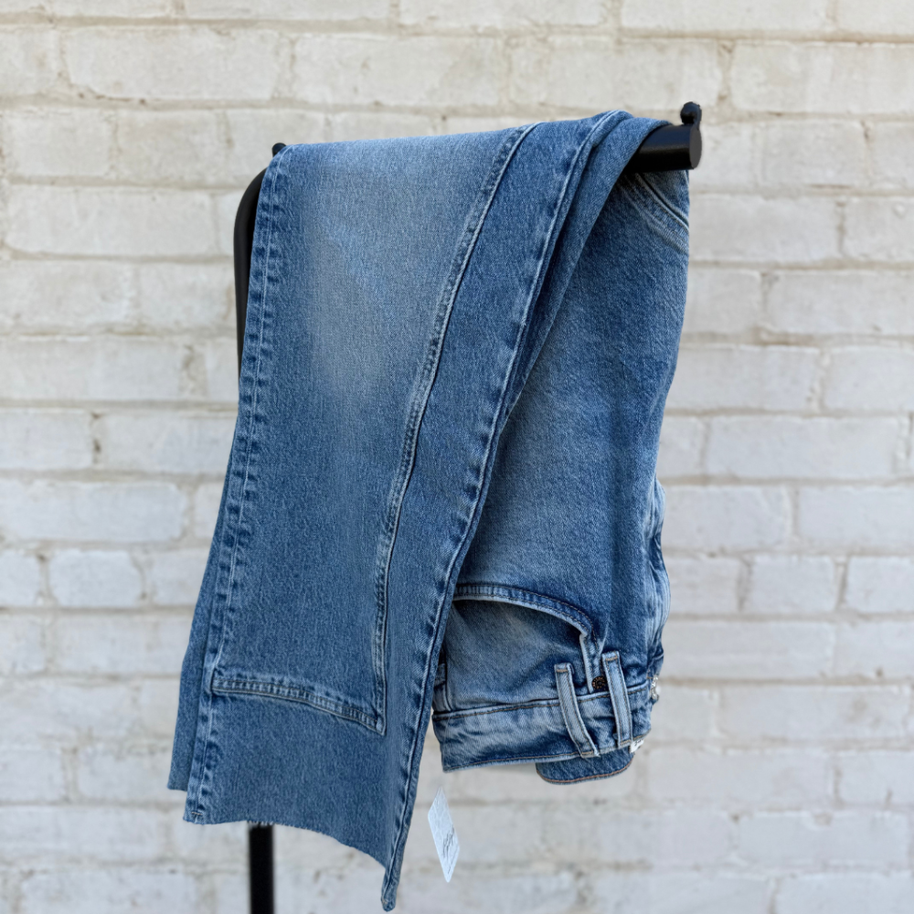 Free People Risk Taker Mid Rise Jeans|6132