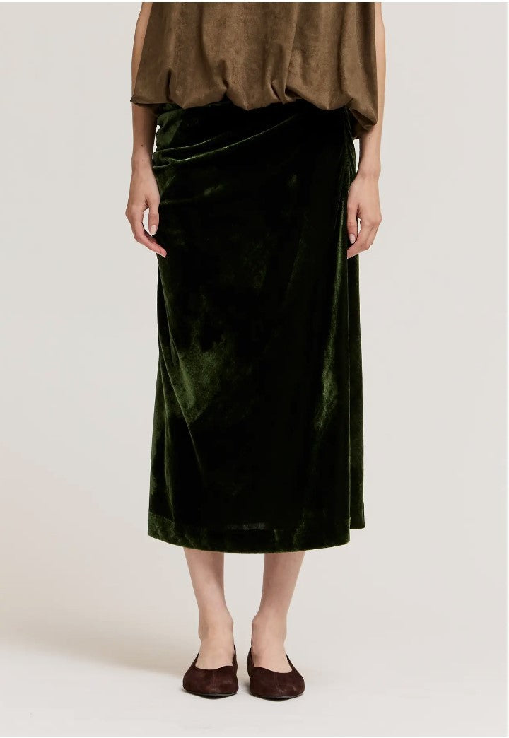 Velvet Slip Skirt|8254