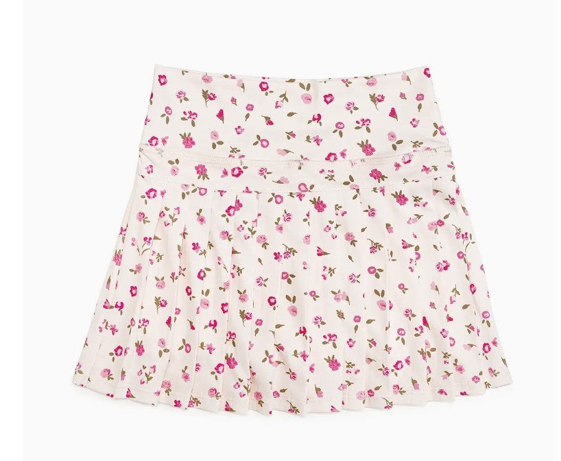 Floral Athletic Skort sweet wink|7466