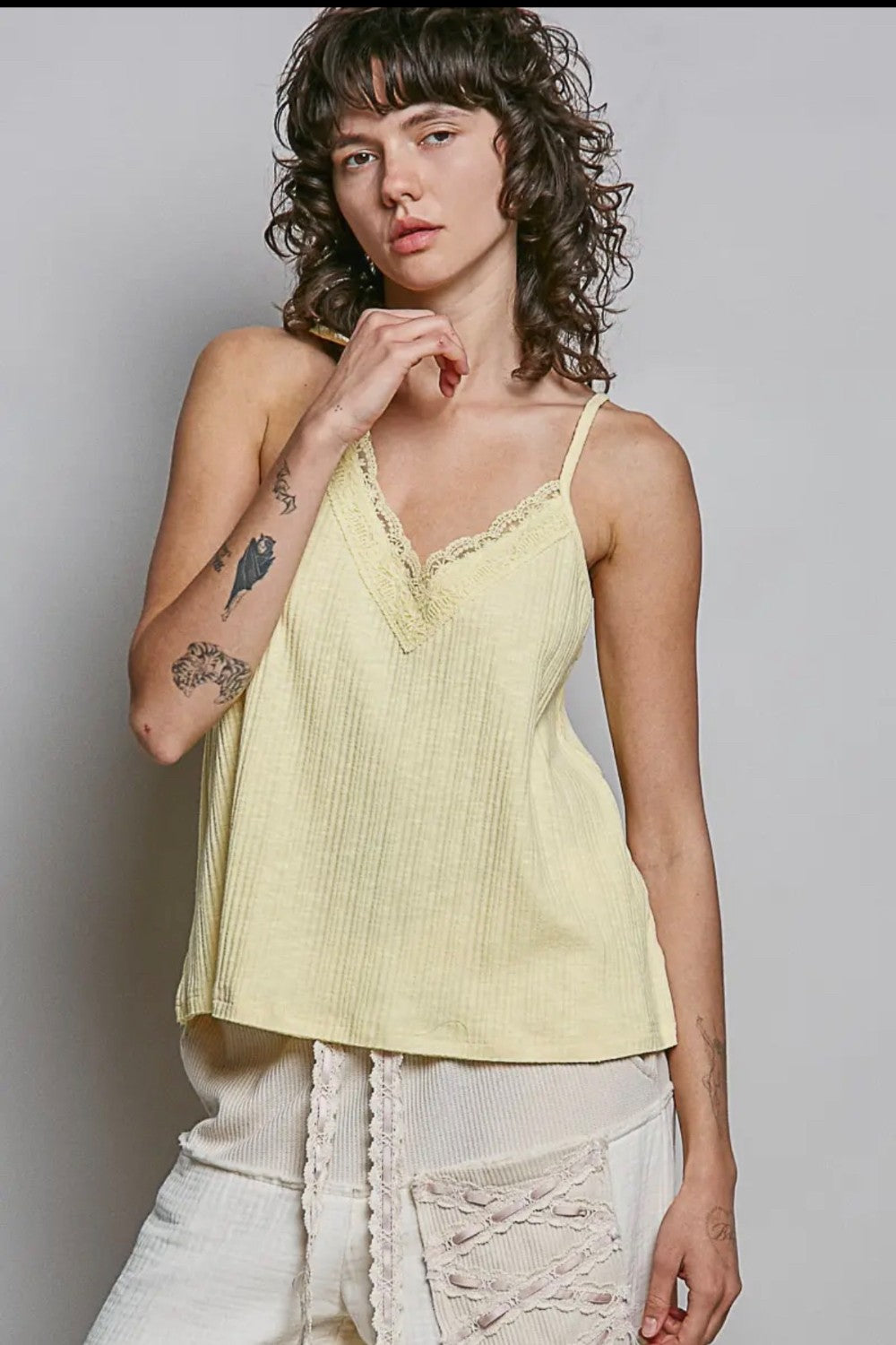yellow tank top|7870