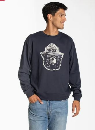Smokey Logo Sweatshirt navy|7633