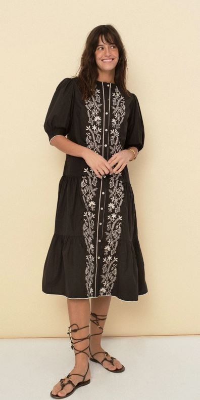 - Charlotte Dress Black|7730