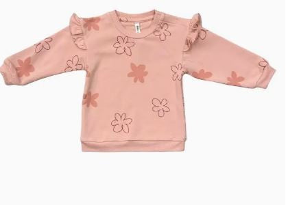 DAISY Ruffle Sweatshirt|8113