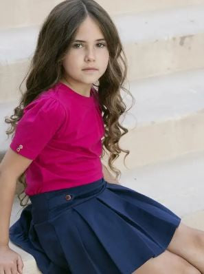 Ponte Pleated Skort|8155