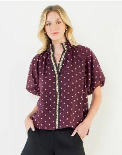 Polka Dot  Top|8164