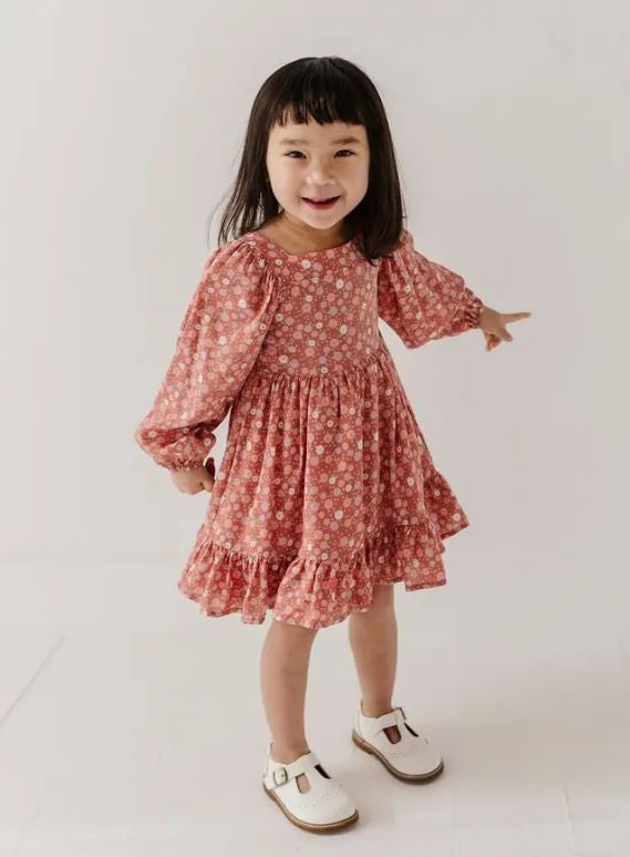 long sleeve pedal dress|8169