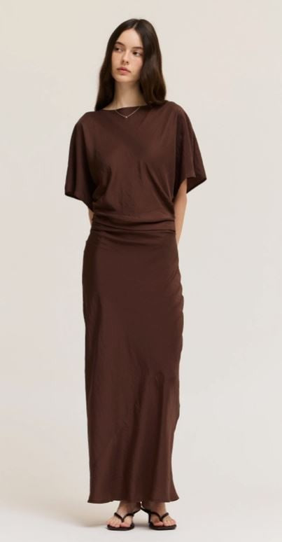 ruched Waist Bias Dress|8229
