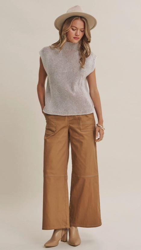 Stretchy Cotton Twill Pants|8271
