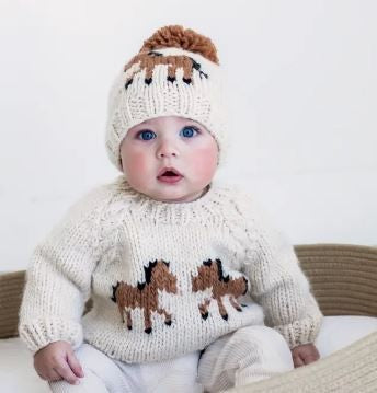 Pony Sweater Natural|6666