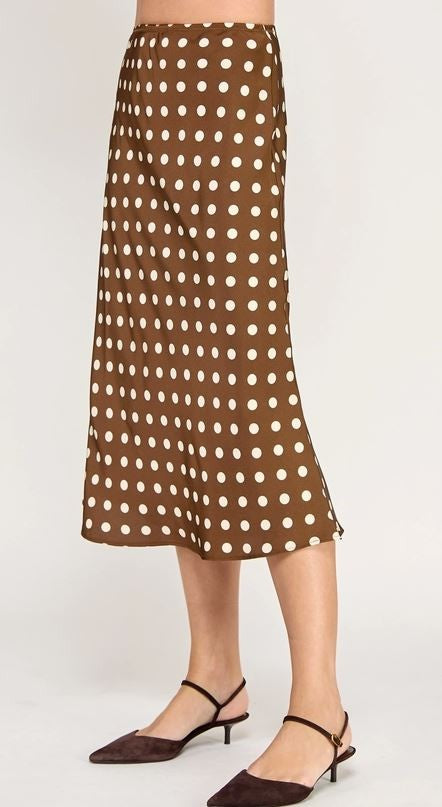 Skirt-Cocoa Cream|7086