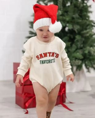 santa favorite romper|6661