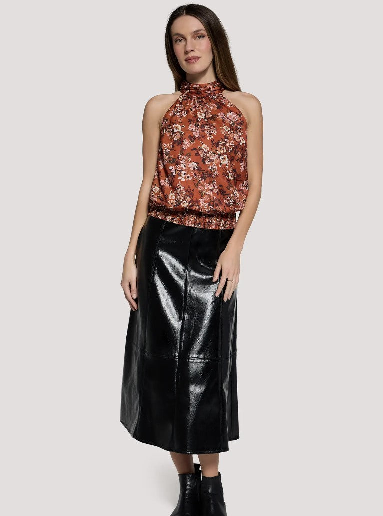 Midnight Poem Midi Skirt|8359