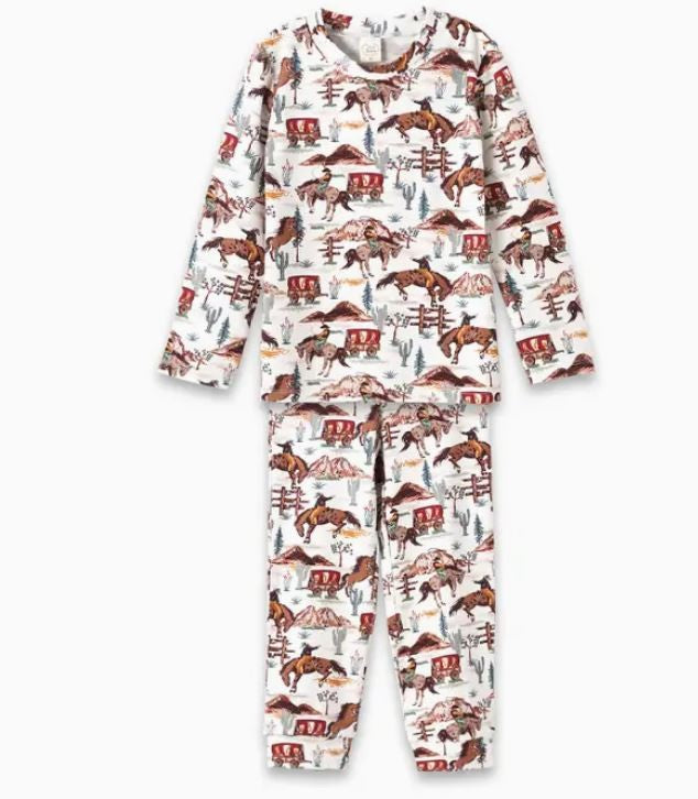 Cowboy Bamboo Pajama Set|6388