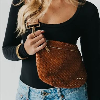 Westlyn Woven Bum Bag brown|6415