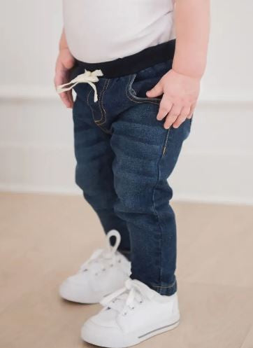 Denim Pull-On Jeans|6543