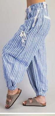 Striped Jogger Pants|7088