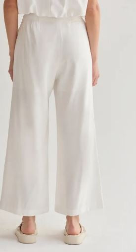 white Coulotte pants|7415