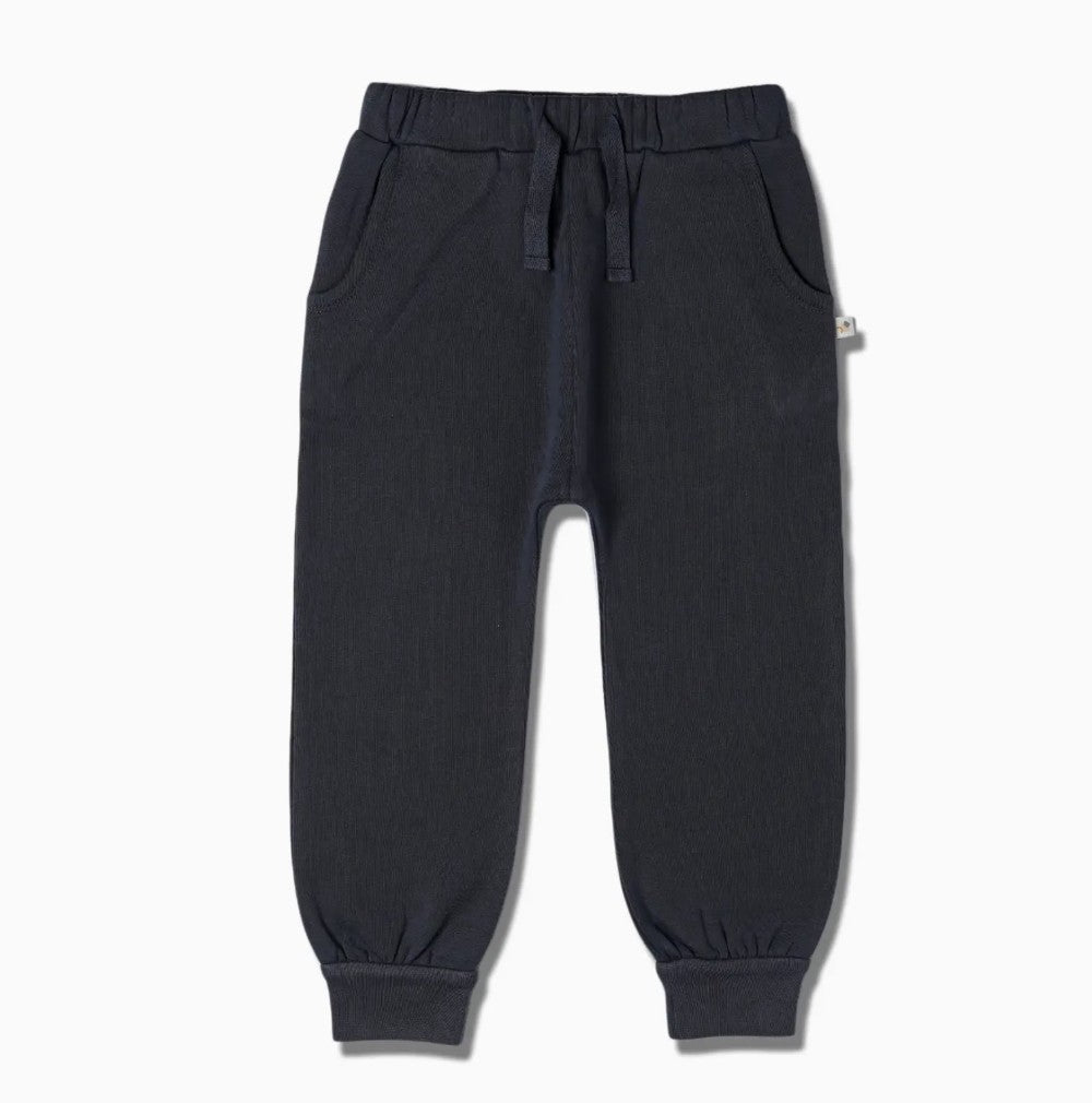 Organic Fleece Jogger Pants - Hale Navy|6503