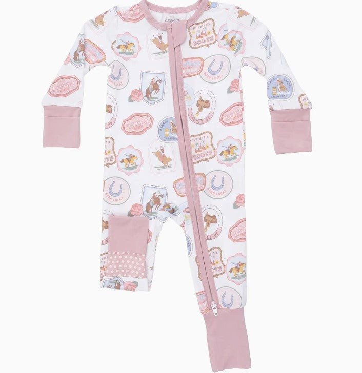 Rodeo Patches Pink sleeper|7908