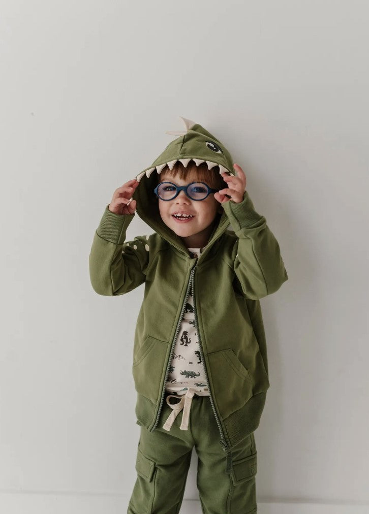 Babysprouts Hooded Dino Jacket|8367
