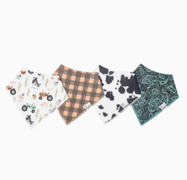 Tractor Baby Bandana Bibs|6964