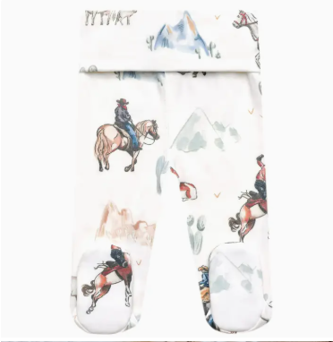 Western Boone Footed Pajamas|6974