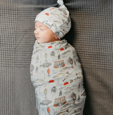 Trout Knit Swaddle|6991