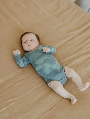 Camo Long Sleeve Bodysuit|6996