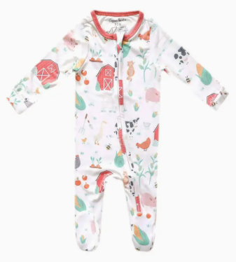 Farm stand Zip up PJS|7007