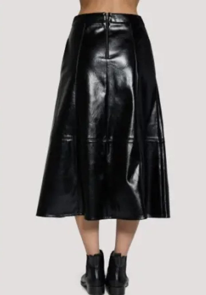 Midnight Poem Midi Skirt|8360