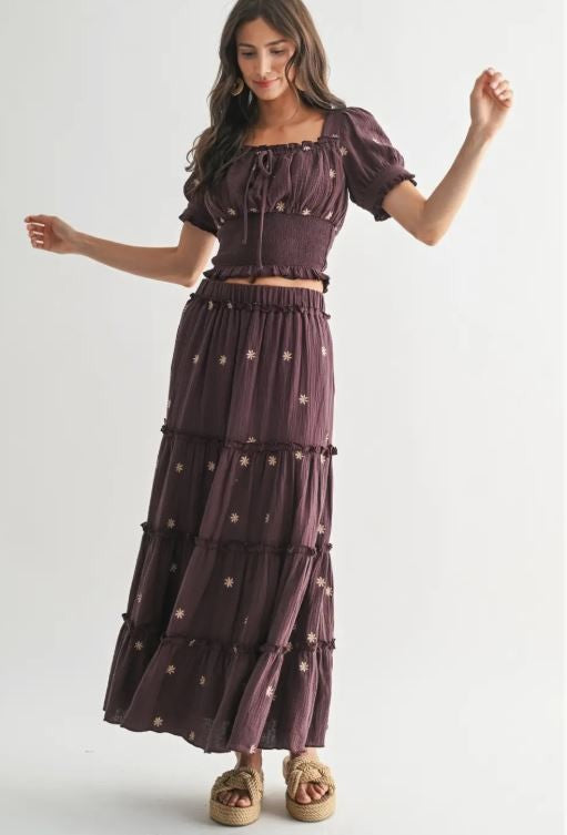 Embroidered Blouse|6221