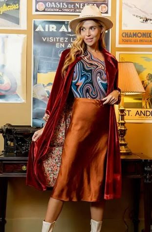 Midi Skirt Copper|6362