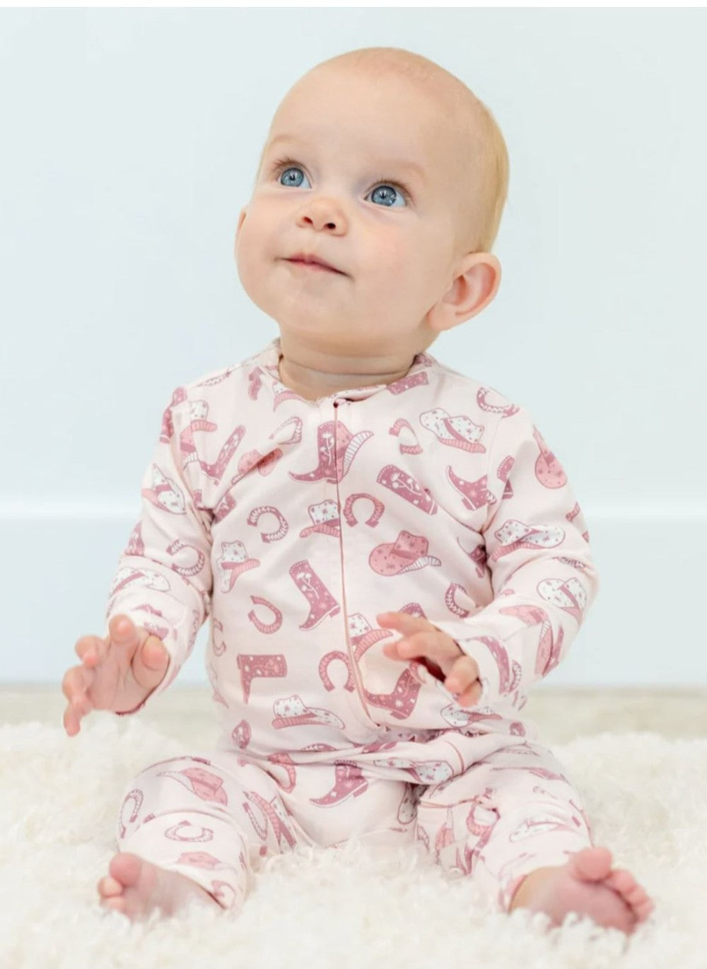 Cowgirl Ruffle Footie|6470