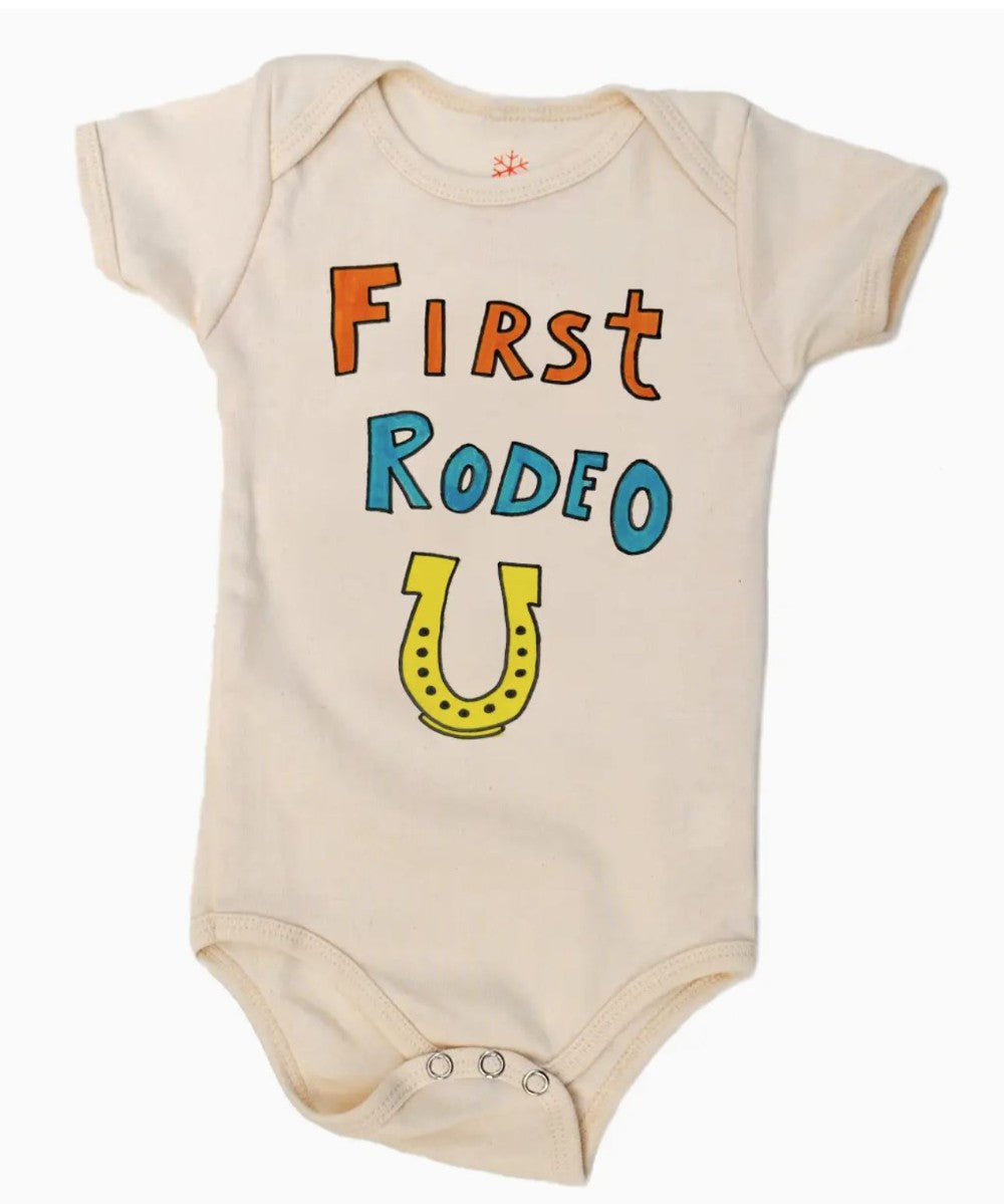 First Rodeo - Baby Organic Onesie|6605