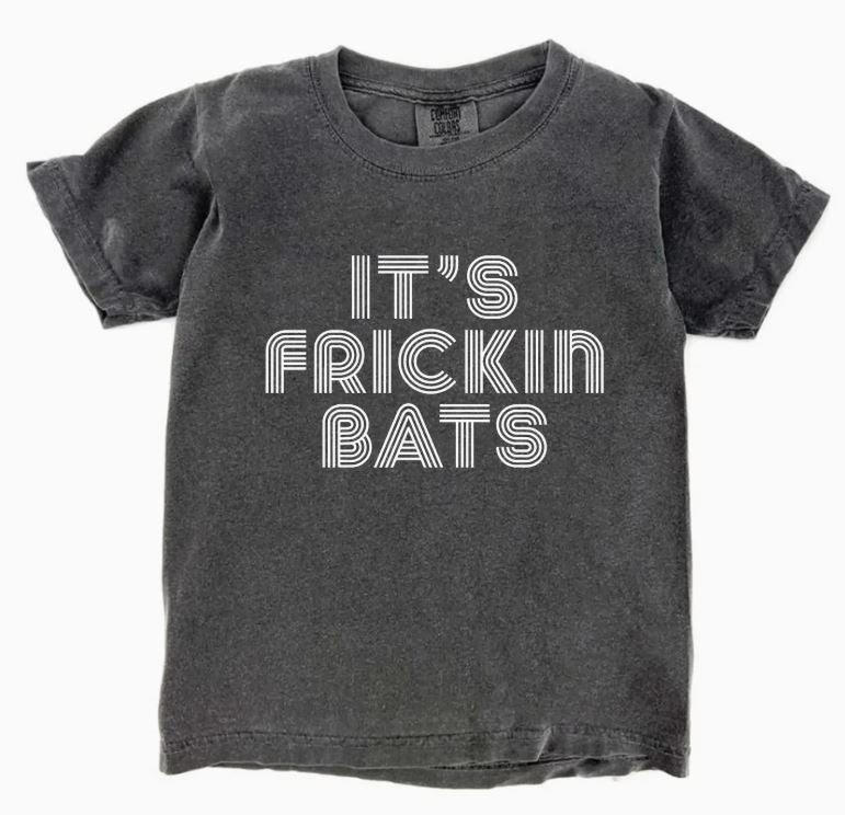 Its Frickin Bats Kids Halloween Shirt|6612