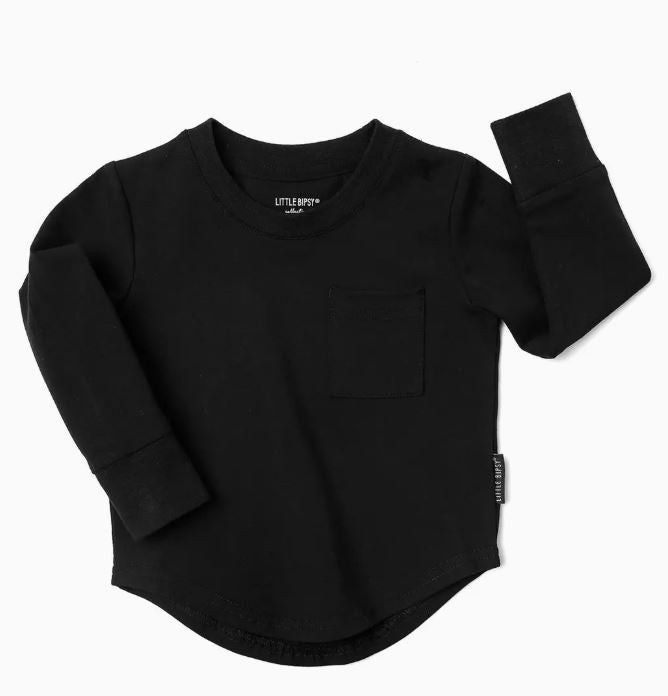 Long Sleeve Pocket Tee|6637