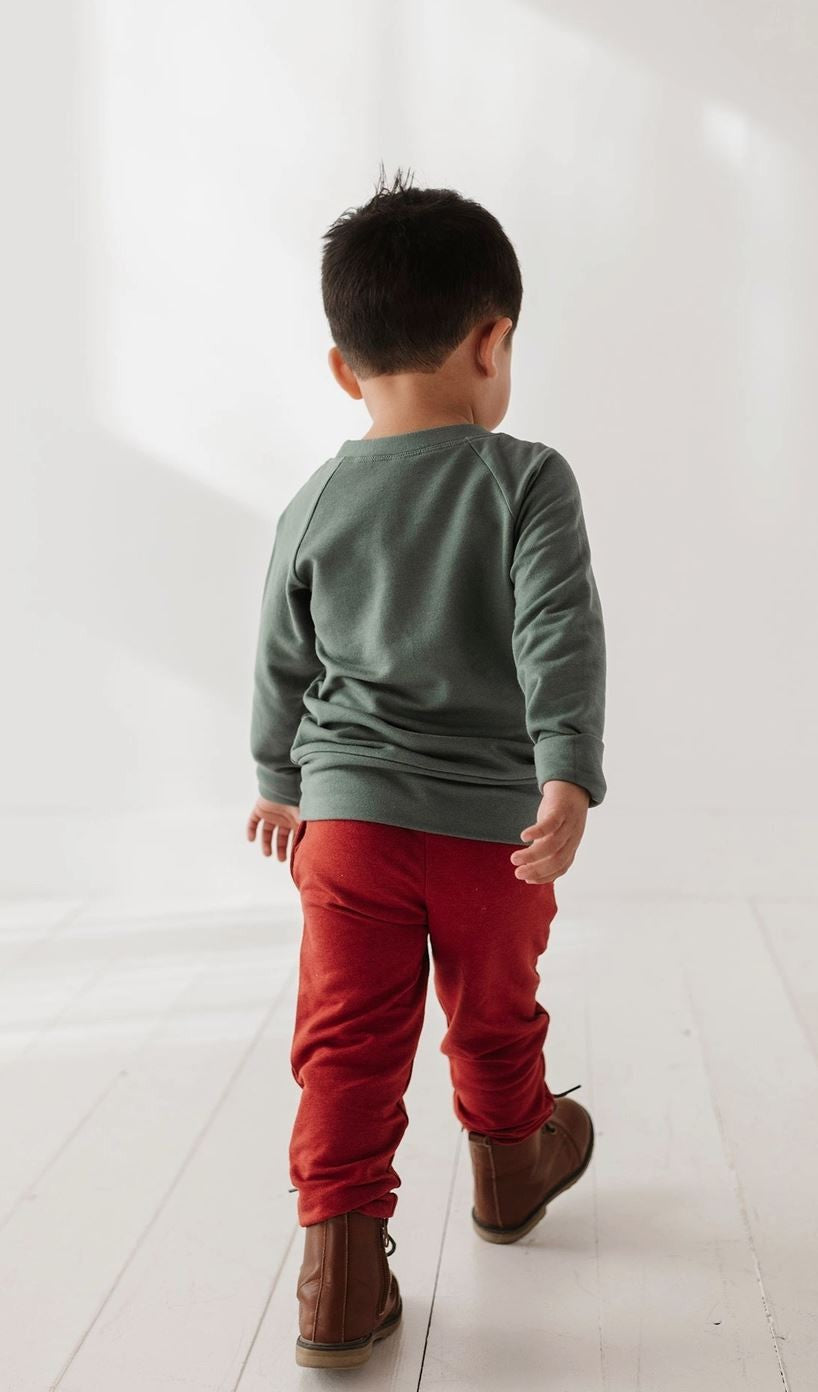 Boys Berry Red Joggers|6691