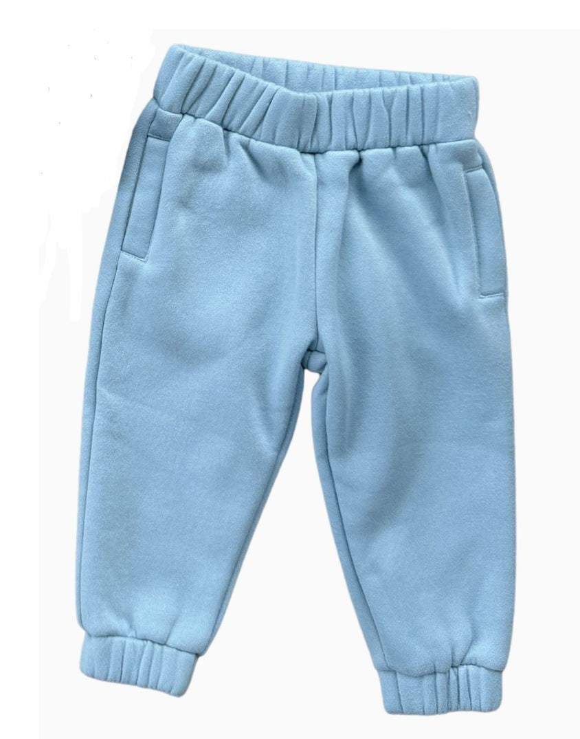 Fleece Ski Blue Sweatpants|6693
