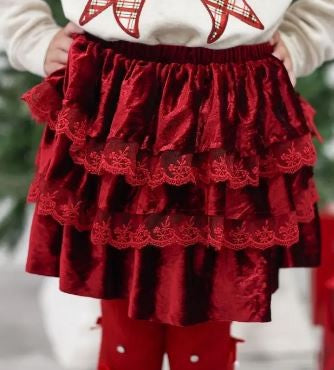 Red Velvet skirt|6773