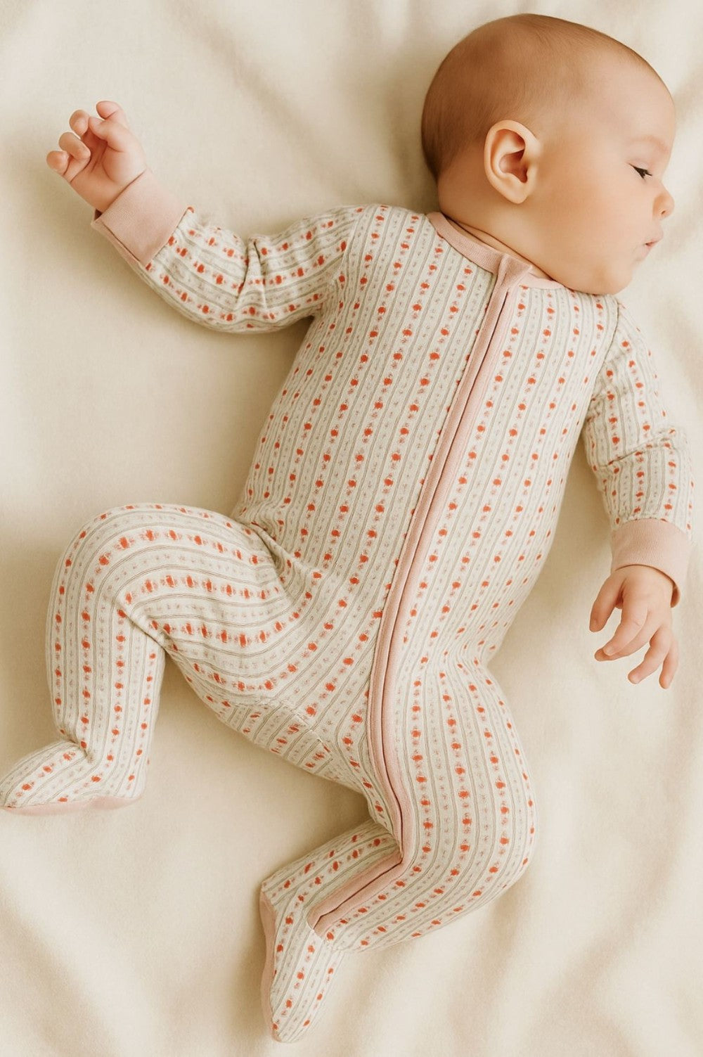Strawberry Bamboo Baby Sleeper|6792