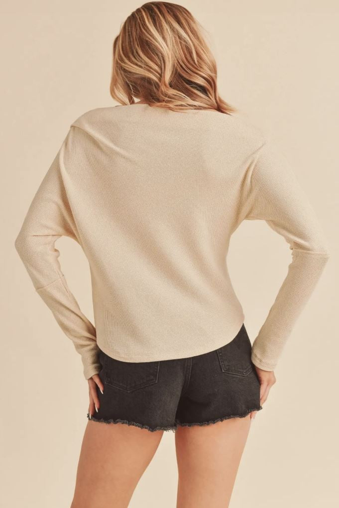 Lula Thermal Top- Oat|6804